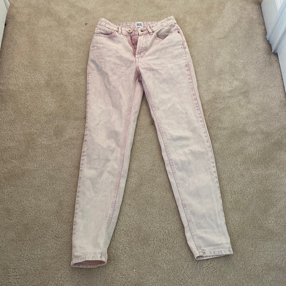 pink urban outfitter jeans
